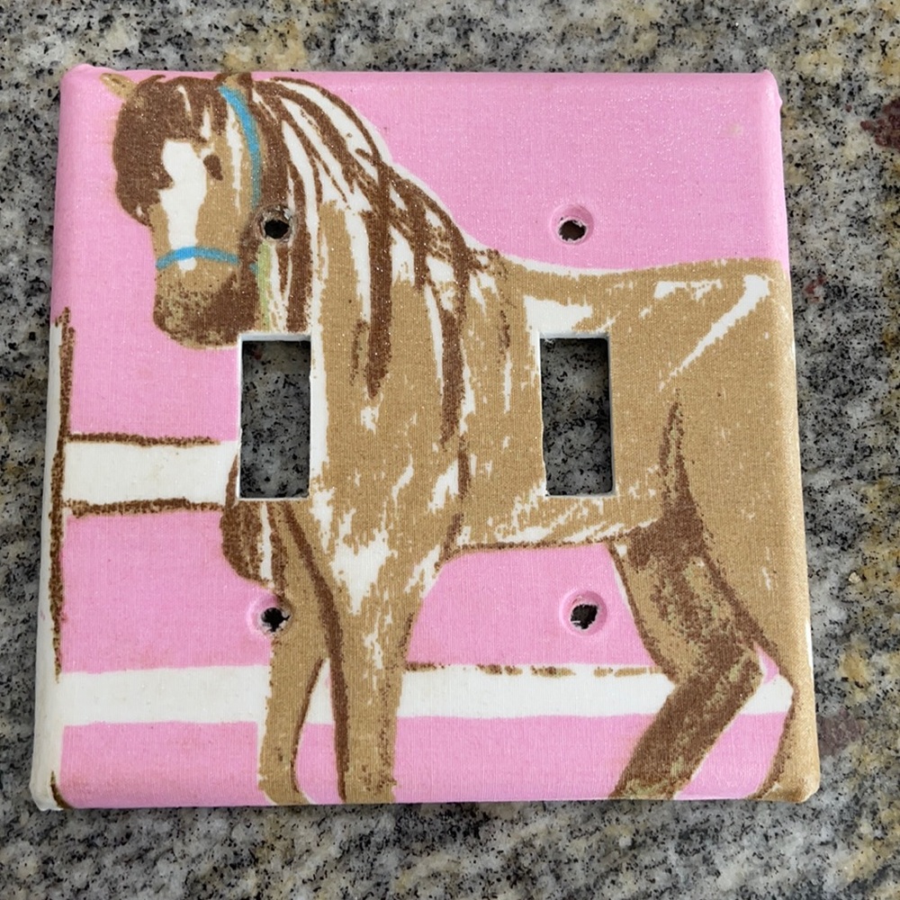 Horse Switch Plate